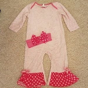 Ricrac and Ruffles romper